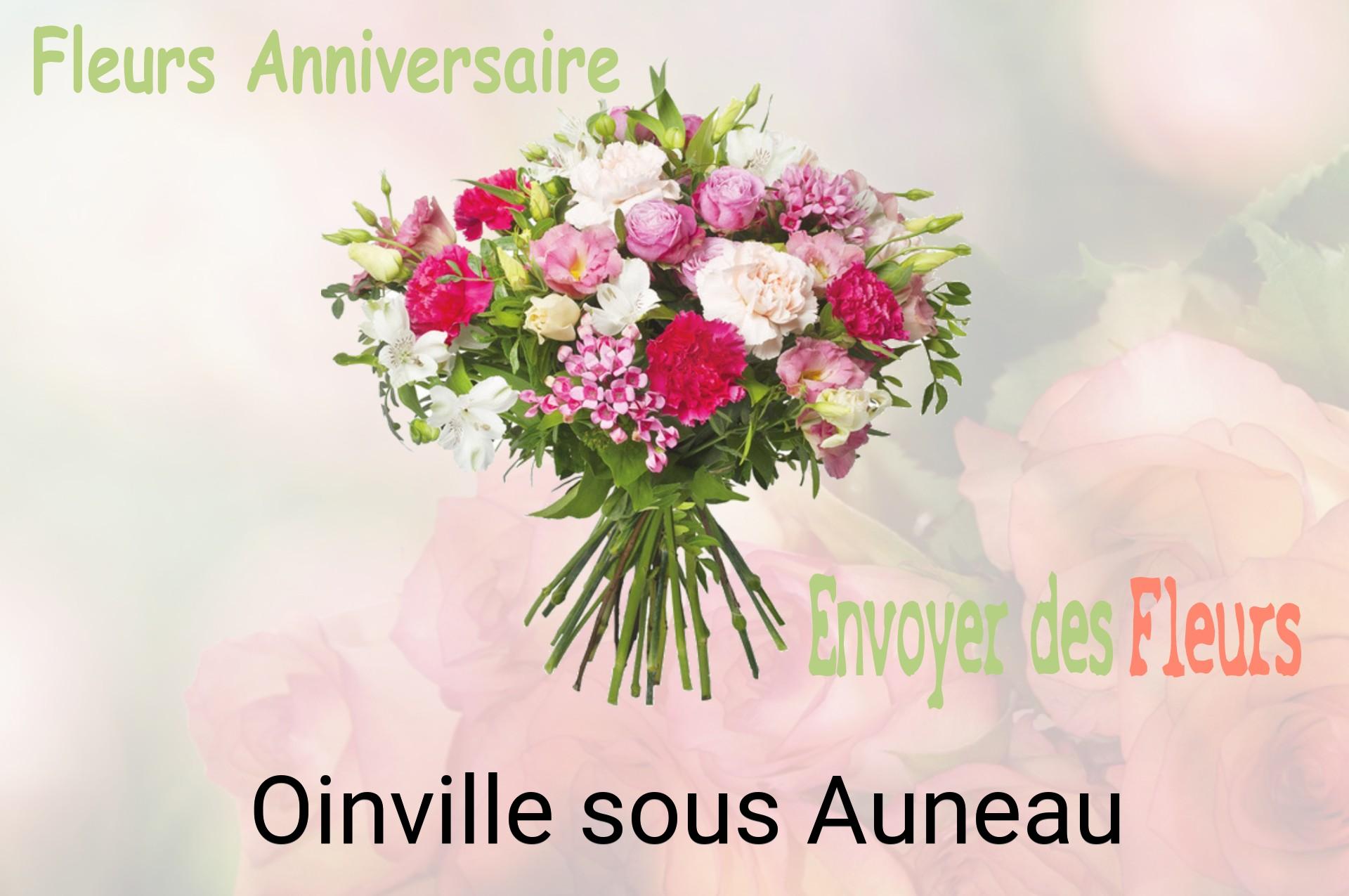 Bouquet de fleurs d’anniversaire livré à Oinville-sous-Auneau